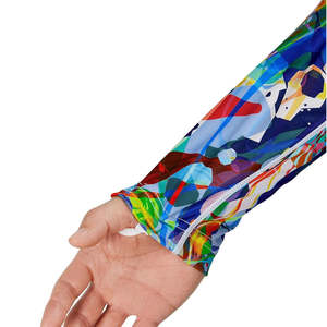 เสื้อฮู้ดตกปลาแห้งเร็วผ้าโพลีเอสเตอร์100% แบบมีสไตล์ป้องกันแสงแดดแขนยาวใส่สบาย - Product Image 6