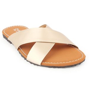 รองเท้าแตะเด็กผู้หญิง - สีน้ำตาลอ่อน (710 A) - Product Image 1