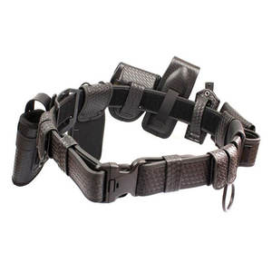 เข็มขัดหนังทนทานสำหรับผู้ชายสายรัดเอวปรับได้เหมาะสำหรับการตั้งแคมป์กลางแจ้งการเดินป่าและการใช้งานในชีวิตประจำวัน - Product Image 4