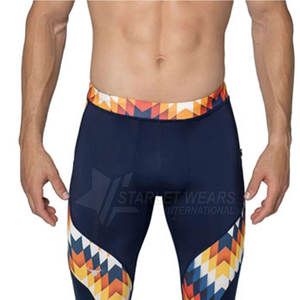 Leggings de Compresión Ligeros para Hombre, Cintura Elástica, Comodidad Durante Todo el Día, Entrenamiento, Tela Elástica Flexible de Spandex/Poliéster - Product Image 6