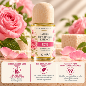 Essenza di Rosa OEM 12ml |   Delicata Fragranza Floreale per la Casa |   Produttore di Marchi Privati Spagna - Product Image 3