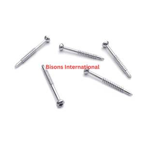 Vis malleolaires vétérinaires BISONS en gros, 3,5 mm, en acier inoxydable, vis orthopédiques de fixation osseuse, ensemble manuel réutilisable, 100 pièces - Product Image 2