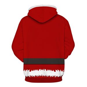 Navidad al por mayor sudaderas con capucha para hombre sublimación impresión pulóver OEM alta calidad Navidad personalizado sudaderas con capucha para hombre - Product Image 2