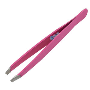 Nouveau design de pince à sourcils en gros pince à cils en acier inoxydable à pointe plate outils de soins de beauté pour épilateur de visage - Product Image 5