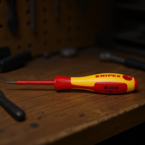 Knipex VDE Burnished Phillips <b>Screwdriver</b> for Cross Recessed Screws - Product Image 3