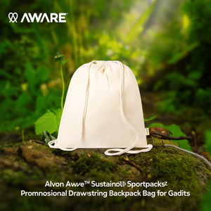 Mochila Deportiva Sostenible Alvon Aware con Cordón Ajustable para Gadgets - Product Image 3