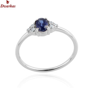 Venta caliente moda S925 plata esterlina Kyanite CZ multi piedras anillo joyería para regalo - Product Image 1