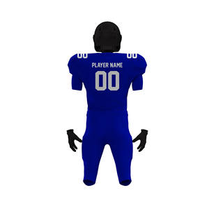 Camiseta de fútbol americano personalizable corta de transferencia de calor transpirable hecha en Pakistán OEM ODM con servicio al por mayor de alta calidad - Product Image 6