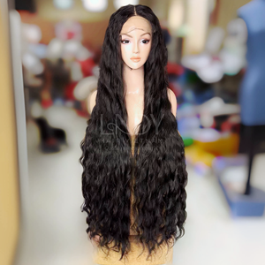 100% cheveux vietnamiens bruts dentelle avant perruques cuticule aligné longueur disponible 6 " - 40" prix de gros usine - Product Image 1