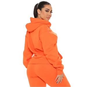Service OEM 100% coton sweats à capuche lourds Construisez votre marque sweat à capuche sur mesure unisexe femmes sweats à capuche - Product Image 2