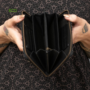 Sacs en toile en gros du Vietnam, portefeuille écologique vintage avec fermeture éclair, réutilisable, imperméable, design personnalisé, broderie de lettres - Product Image 5