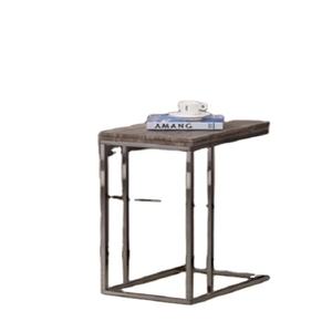 Table de meuble élégante pour maison, hôtel, Restaurant, salon, Table d'appoint, couleur noire, bois et métal, meubles élégants, Table basse - Product Image 4