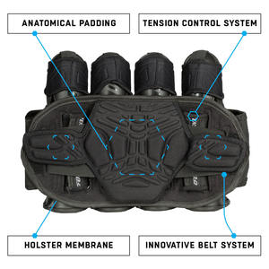 Factory Manufacturer Wholesale Paintball Pod Packs Top Quality Paintball Harness 2024 Custom Paintball Pod Packs for Sale - Product Image 3