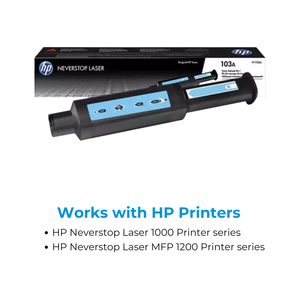 Kit de recharge de toner laser noir HP 103A Neverstop (W1103A) – Cartouche de toner vide W1103A HP W1103A - Product Image 4