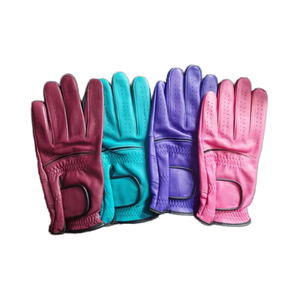 Gants de golf en cuir de mouton Cabretta de qualité supérieure, toucher doux, adhérence professionnelle, logo personnalisé OEM, vente en gros, unisexe, hommes, femmes, cadets - Product Image 1
