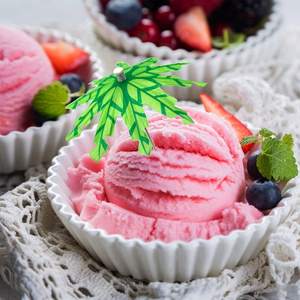 ต้นมะพร้าวสีเขียวต้นค็อกเทลร่มดื่มไม้จิ้มฟัน - Product Image 6