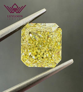 Diamante naturale certificato radiante giallo fantasia VS1 GIA - Product Image 1