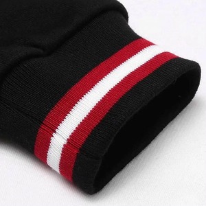 Veste universitaire pour homme en tissu enduit durable pour l'hiver, avec col montant, coupe-vent et respirante, logo personnalisé sur le devant - Product Image 4