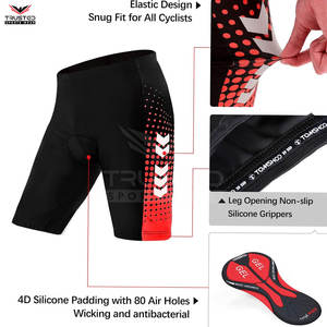 Ensemble chemise de cyclisme respirante et short extensible vêtements de cycliste sur mesure grande taille prix de gros - Product Image 6