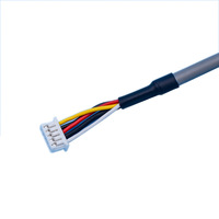2,54mm DuPont Elektronischer Kabelbaum 16-polig PVC-Kabelkonfektion Kupferkern 24V Nennspannung Bildschirm USB 300mm IP20