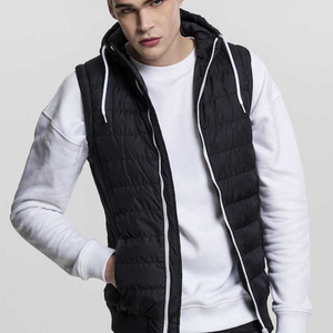 Nuevo Chaleco de invierno cálido a prueba de viento de alta calidad para hombre, chaleco sin mangas con capucha informal para hombre - Product Image 5