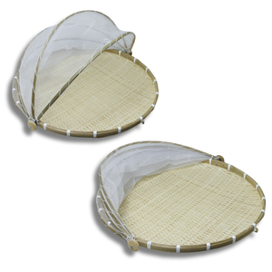 Producto más vendido, bandeja de bambú ecológica, cesta hecha a mano para cajas de almacenamiento de cocina, organización y uso de regalo personalizado - Product Image 1