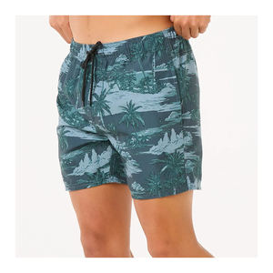 Short d'entraînement en coton léger pour hommes Design de fitness décontracté de couleur unie avec longueur au genou en gros - Product Image 3