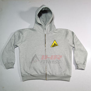 Sudadera con capucha de gran tamaño unisex, Jersey de algodón pesado con estampado minimalista, sudadera polar de invierno - Product Image 5