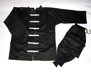 ชุดกังฟูใส่สบายพอดีเอวยางยืดและผ้าระบายอากาศได้ดีสำหรับฝึกซ้อมเป็นเวลานาน - Product Image 2