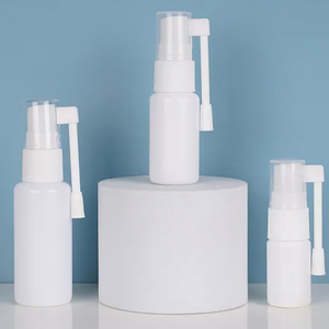 Top nouveau PET plastique vaporisateur Nasal bouteille tête de pulvérisation personnalisable 20ml/50ml capacité couleur Options Logo placage nourriture café - Product Image 1