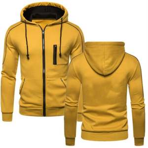 Sudaderas con Capucha de Felpa Gruesa de Calidad OEM al por Mayor, Diseño 2026, Impresión de Logotipo Personalizado, Sudaderas Extra Grandes para Hombre, Sudaderas con Cierre - Product Image 3