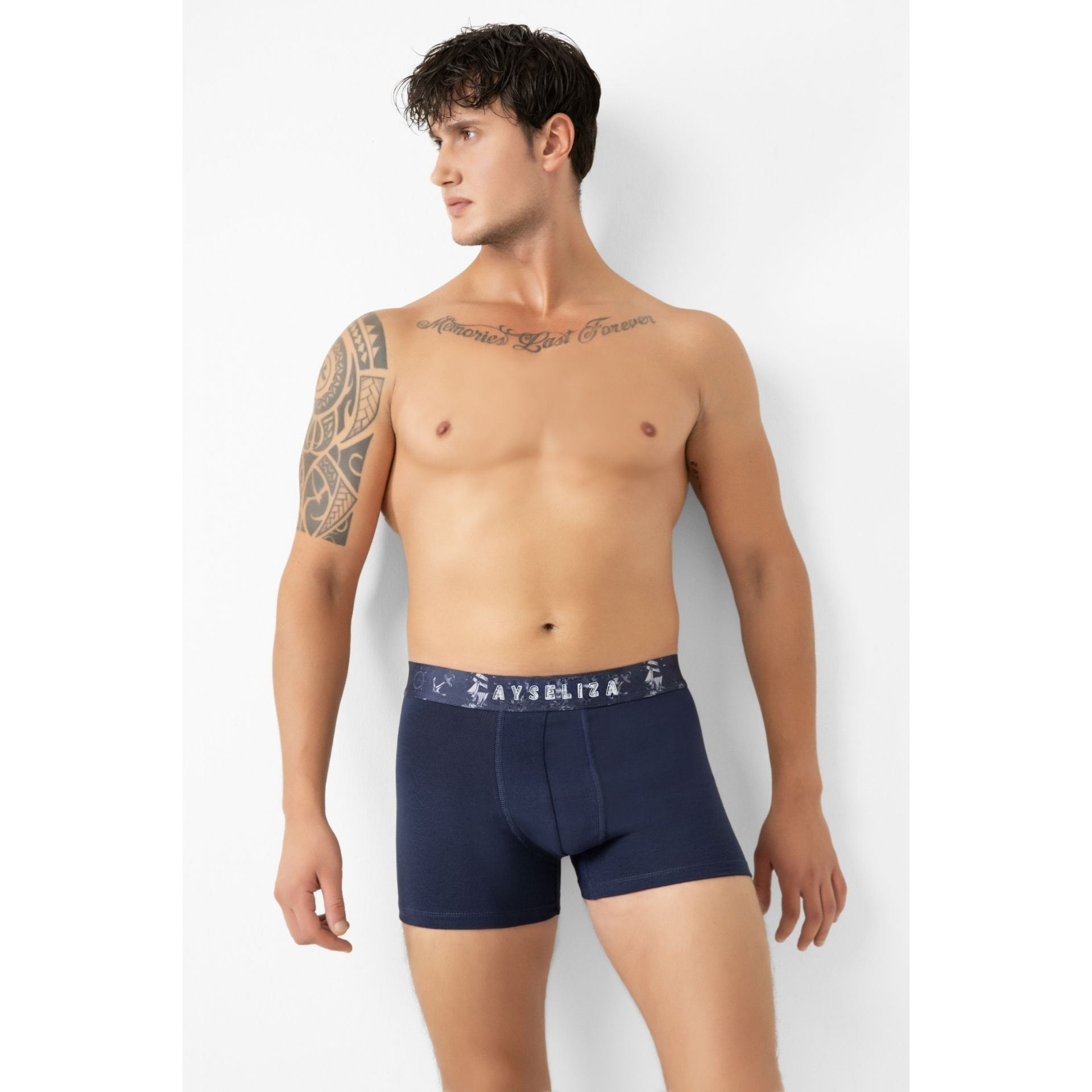 High Resilience Fashion Comfortable Sports Breathable Men Underwear gym  wear eco friendly soft touch stretchable Boxer Briefs