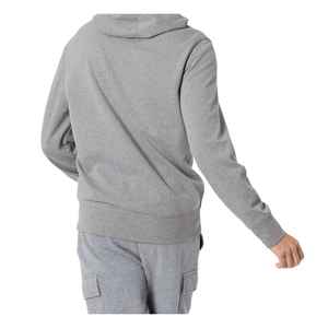 Vente chaude poids lourd fermeture éclair à capuche solide uni teint hommes sweat à capuche sweats col montant Golf sweats à capuche pour hommes 2025 - Product Image 5