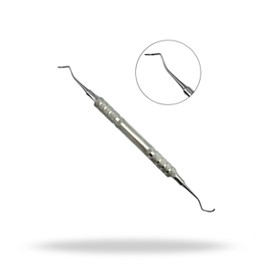 Curette osseuse chirurgicale n° 10, curette osseuse chirurgicale dentaire Miller, instrument en acier inoxydable pour la chirurgie buccale et maxillo-faciale - Product Image 1