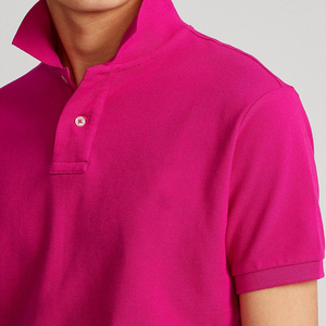 100% coton exclusif de haute qualité hommes Polo t-shirt respirant OEM Service personnalisé quantité minimale de commande nouveau Design Polo chemise fournisseur - Product Image 2