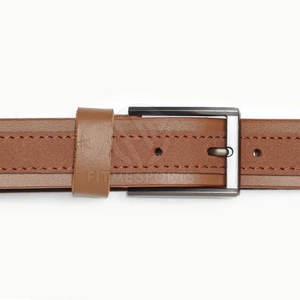 Cinturones de cuero para hombre para ropa informal con hebilla Estilo único Cinturones de cuero para hombre Venta en línea - Product Image 3