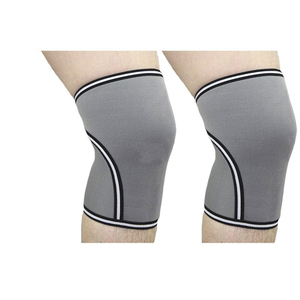 Rodillera elástica de neopreno negro para equipos de seguridad de Fitness y culturismo - Product Image 5