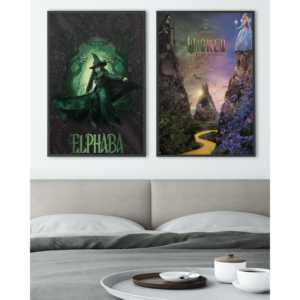 Póster moderno de Wicked 2 con diseño de Elphaba Glow para decoración de pared - Product Image 5