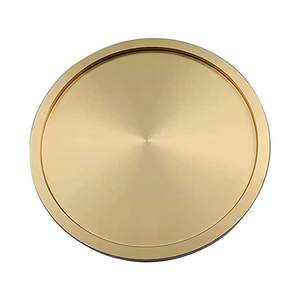 Posavasos de cobre hecho a mano, diseño martillado hecho de cobre puro con mesa decorativa de forma redonda, venta directa de fábrica - Product Image 1