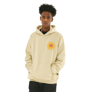 Sweat à capuche unisexe oversize avec impression bouffante motif 3D zippé personnalisé 100% coton Sweat à capuche unisexe de haute qualité du fabricant - Product Image 3