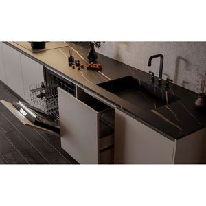 Comptoirs en pierre naturelle de porcelaine sur mesure pour cuisine et salle de bain, Carrara Calacata, projets hôteliers, tailles préfabriquées, dessus de meuble-lavabo - Product Image 1