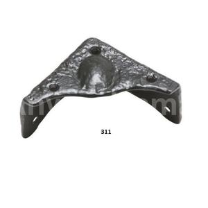 Heavy Duty Black Iron Door Handle <b>Decorative</b> Door Handle For Home Kitchen <b>Bathroom</b> Kitchen Door <b>Decor</b> - Product Image 5