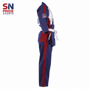 Uniforme de karaté unisexe au design unique et tendance, confortable, facile à porter, personnalisable, quantité en gros, 100% coton - Product Image 4