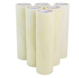 Película protectora <span class=keywords><strong>de</strong></span> PE transparente <span class=keywords><strong>de</strong></span> alta viscosidad, adhesivo suave que se puede imprimir y cortar para puerta, ventana, puerta <span class=keywords><strong>de</strong></span> madera, 30cm <span class=keywords><strong>de</strong></span> ancho - Product Image 2