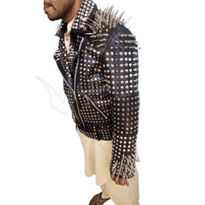 Chaqueta de Motociclista de Cuero Transpirable Personalizada de Talla Grande para Hombre - Ropa Deportiva de Alta Calidad al Mejor Precio - Product Image 1