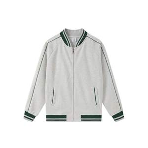 GAF logotipo personalizado frente soporte cuello invierno cálido hombres Varsity chaqueta a prueba de viento uso Casual más vendido DDP envío - Product Image 3