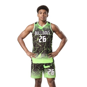 Uniformes de Baloncesto Personalizados al por Mayor, Conjuntos Unisex Profesionales, Transpirables, Secos y Cómodos, Camisetas Estampadas sin Mangas, Tallas Grandes - Product Image 1