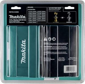 Wholesale Makita Titanium Metric <b>Step</b> <b>Drill</b> Bit Set 14-Pc Impact Gold Hex Shank 3-Year Warranty for Steel Metal Drilling - Product Image 4