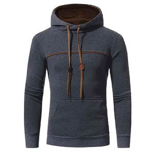 Vente en gros de sweats à capuche surdimensionnés 100% coton personnalisés pantalons de survêtement pour hommes hiver polaire bouffée 3D solide à capuche ODM numérique - Product Image 1