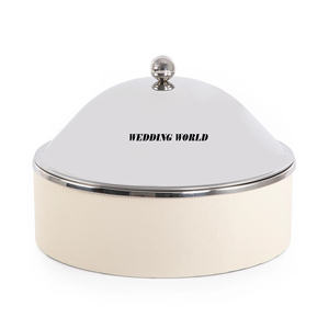 Casserole en acier inoxydable minimaliste de luxe, faite à la main, avec couvercle en acier inoxydable, très vendue, pour la restauration à domicile, fournitures alimentaires - Product Image 2